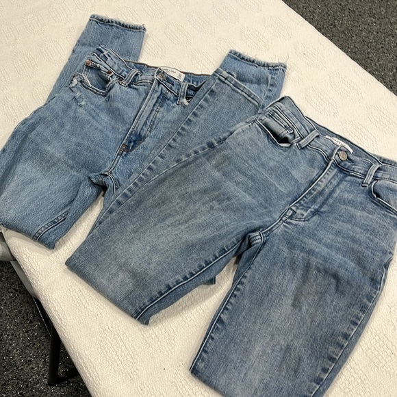 PACSON & Abercrombie &‎ Fitch lot jeans 23 & 24 - Picture 2 of 16